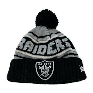 Newera Raiders Beanie Black Grey White